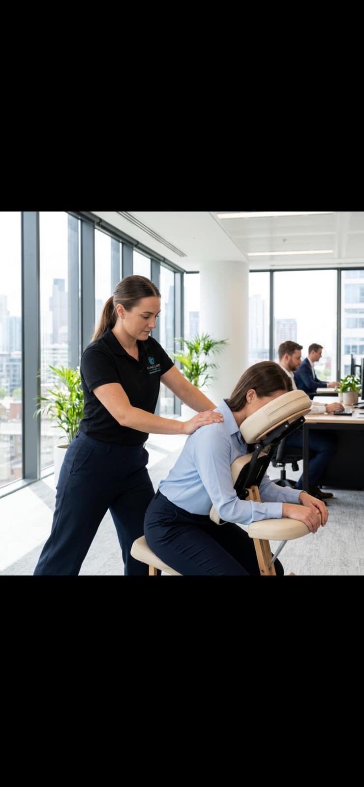 6 x 20 min sittmassage hos Luma Massage i Malmö